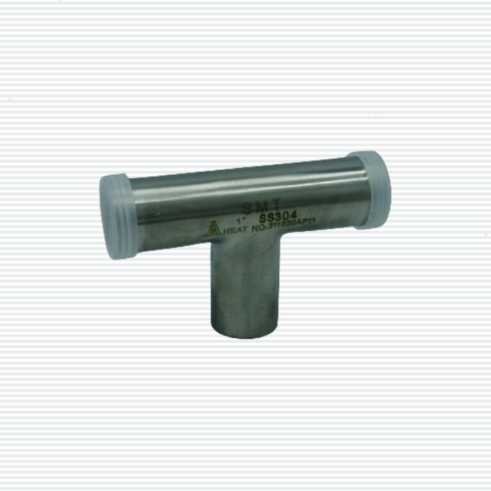 TEE SOLDABLE SANITARIA ACERO INOXIDABLE TIPO 304